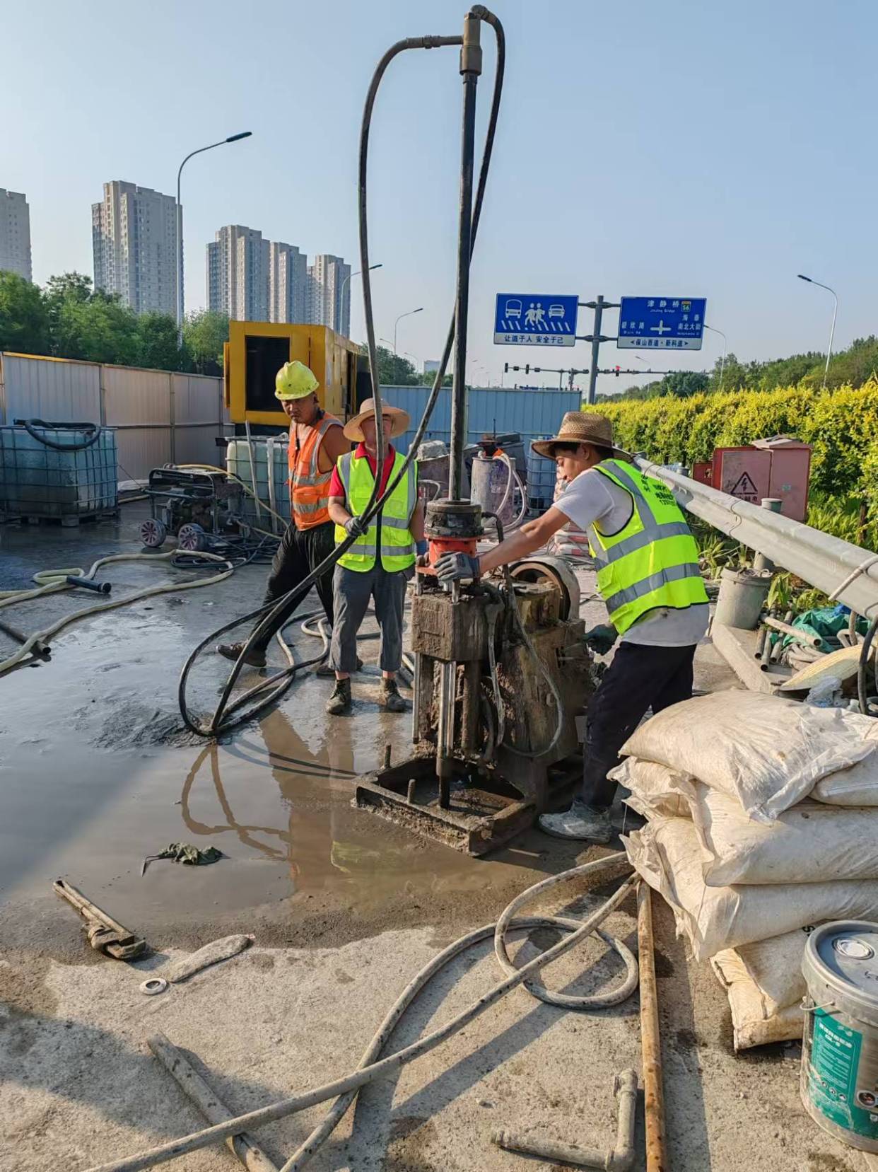 新乡红旗区压密注浆