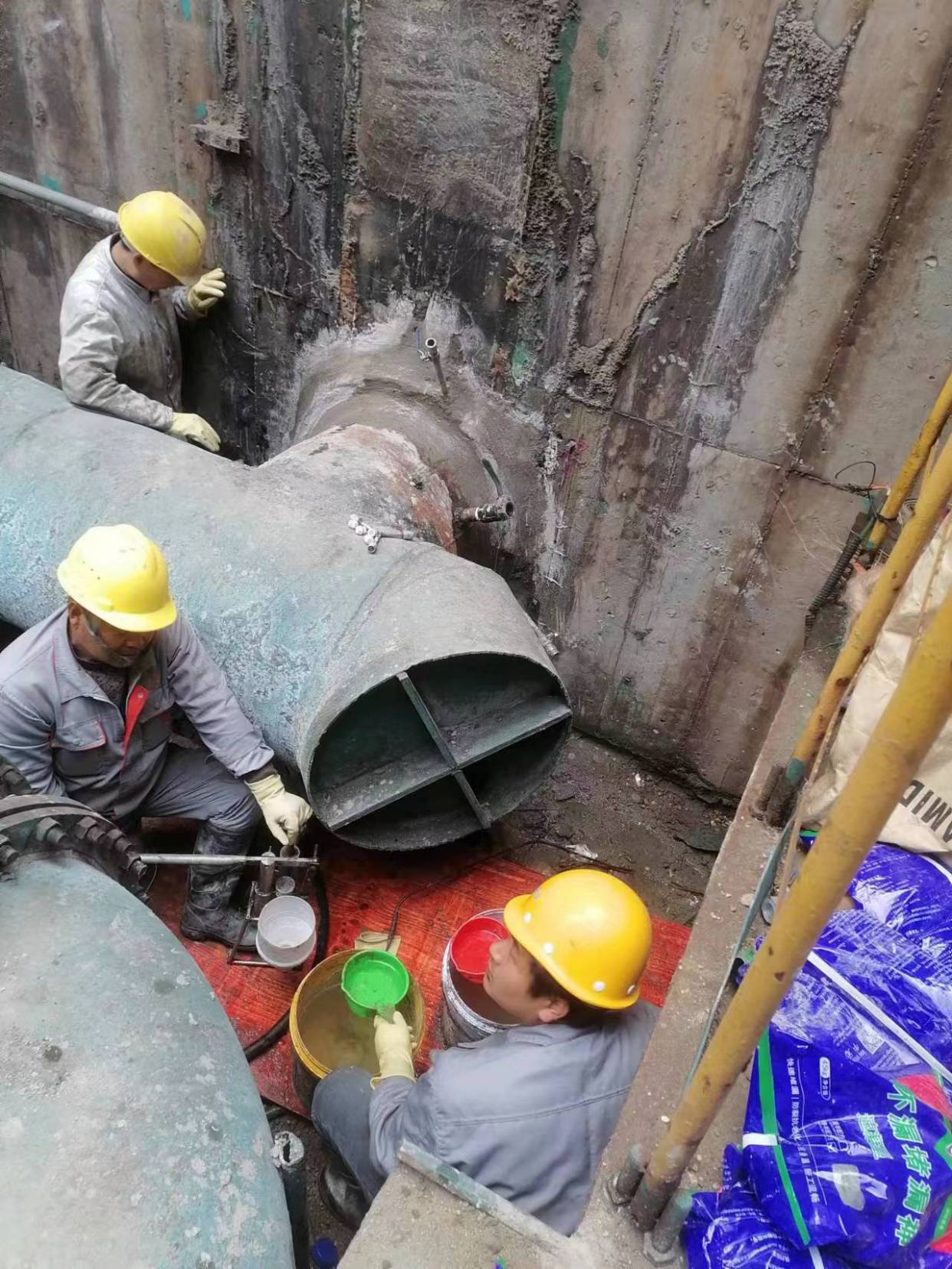新乡红旗区穿墙管堵漏
